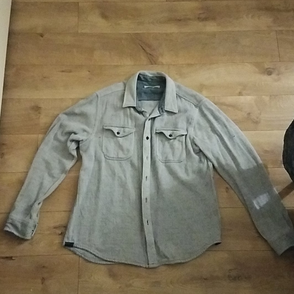 Mens shirt jacket